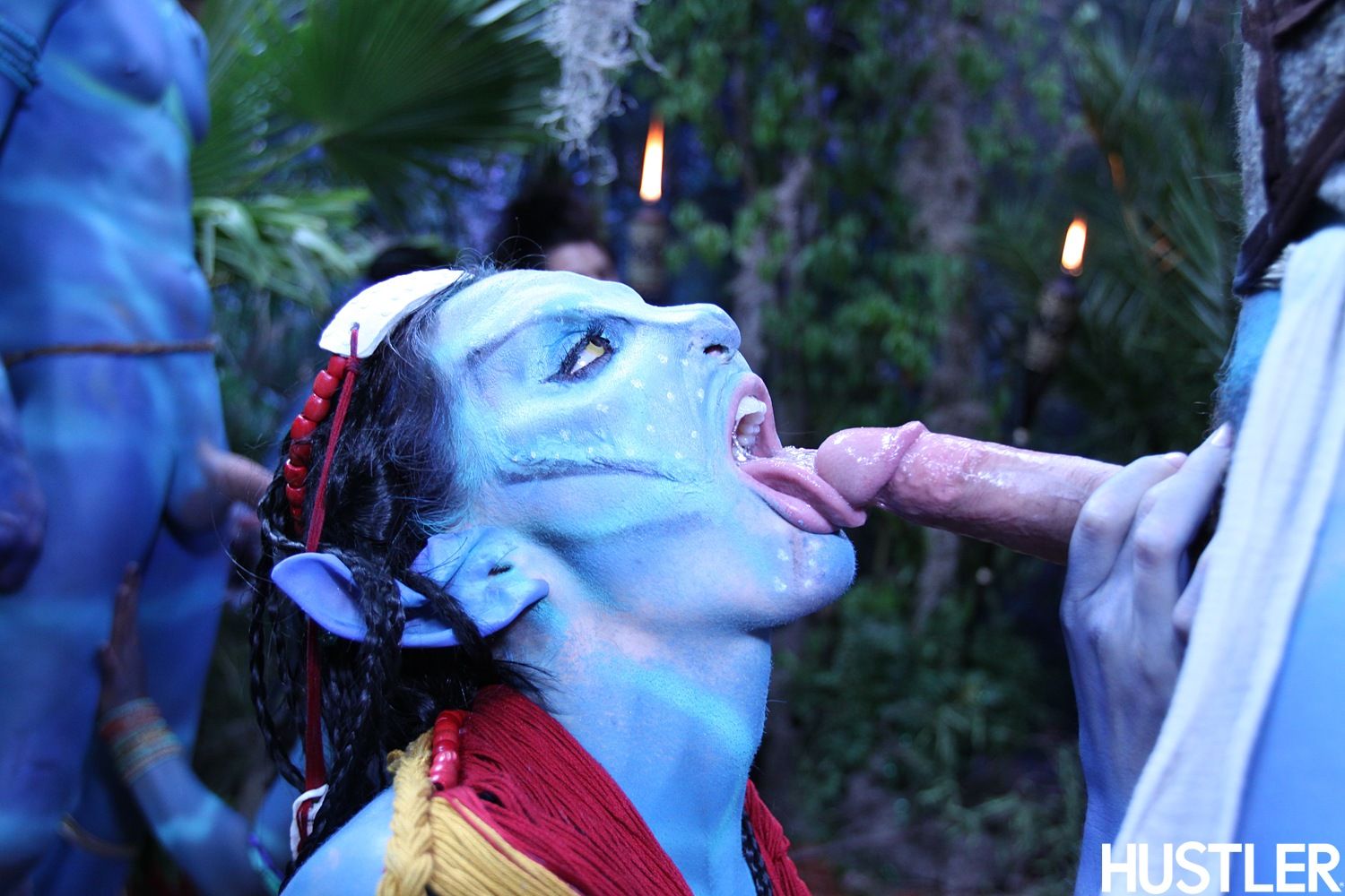 Avatar Blue Porn - Avatar XXX blowjob | Parody XXX