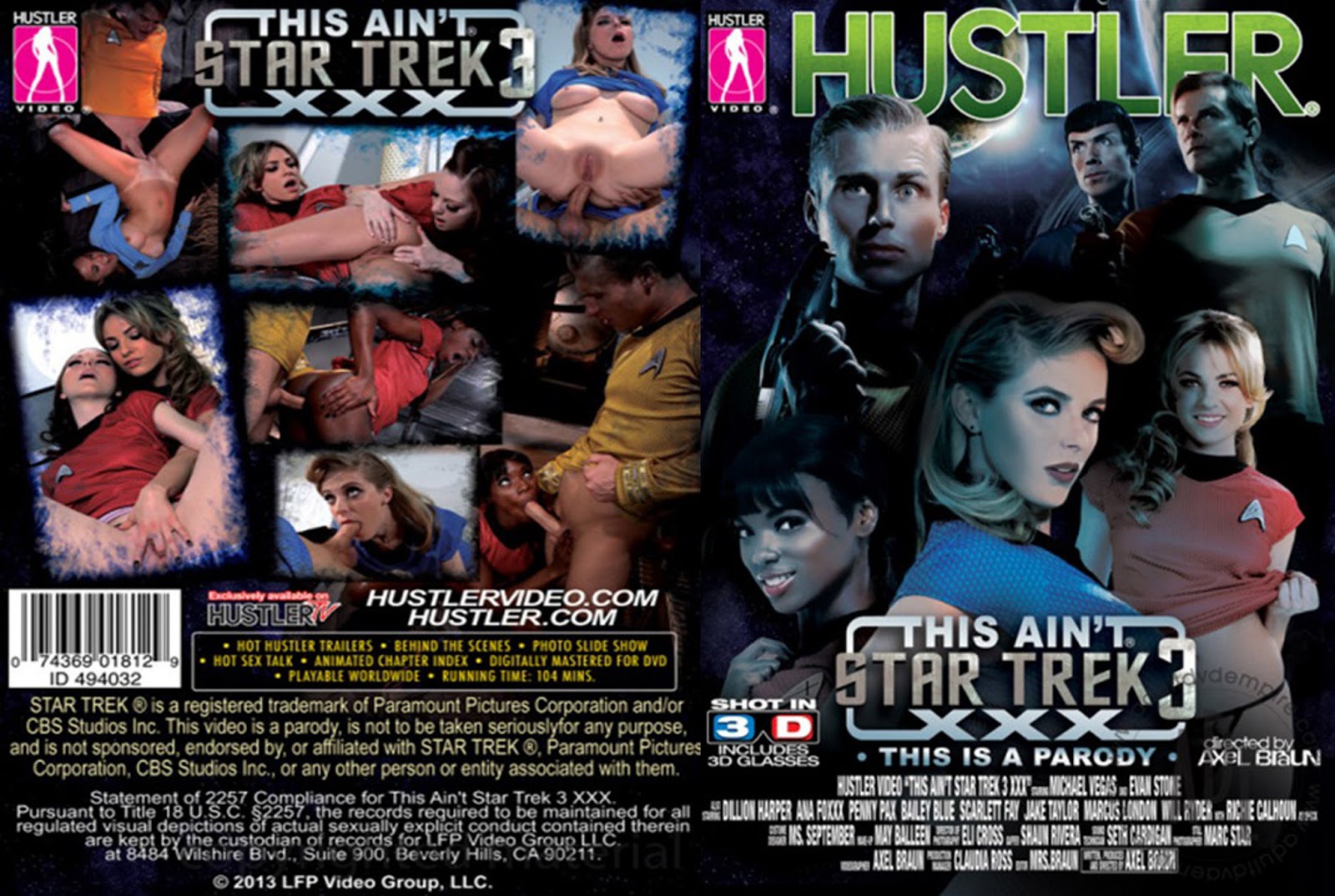Go to This Ain’t Star Trek XXX 3. Go to the Porn Parody category archives. 
