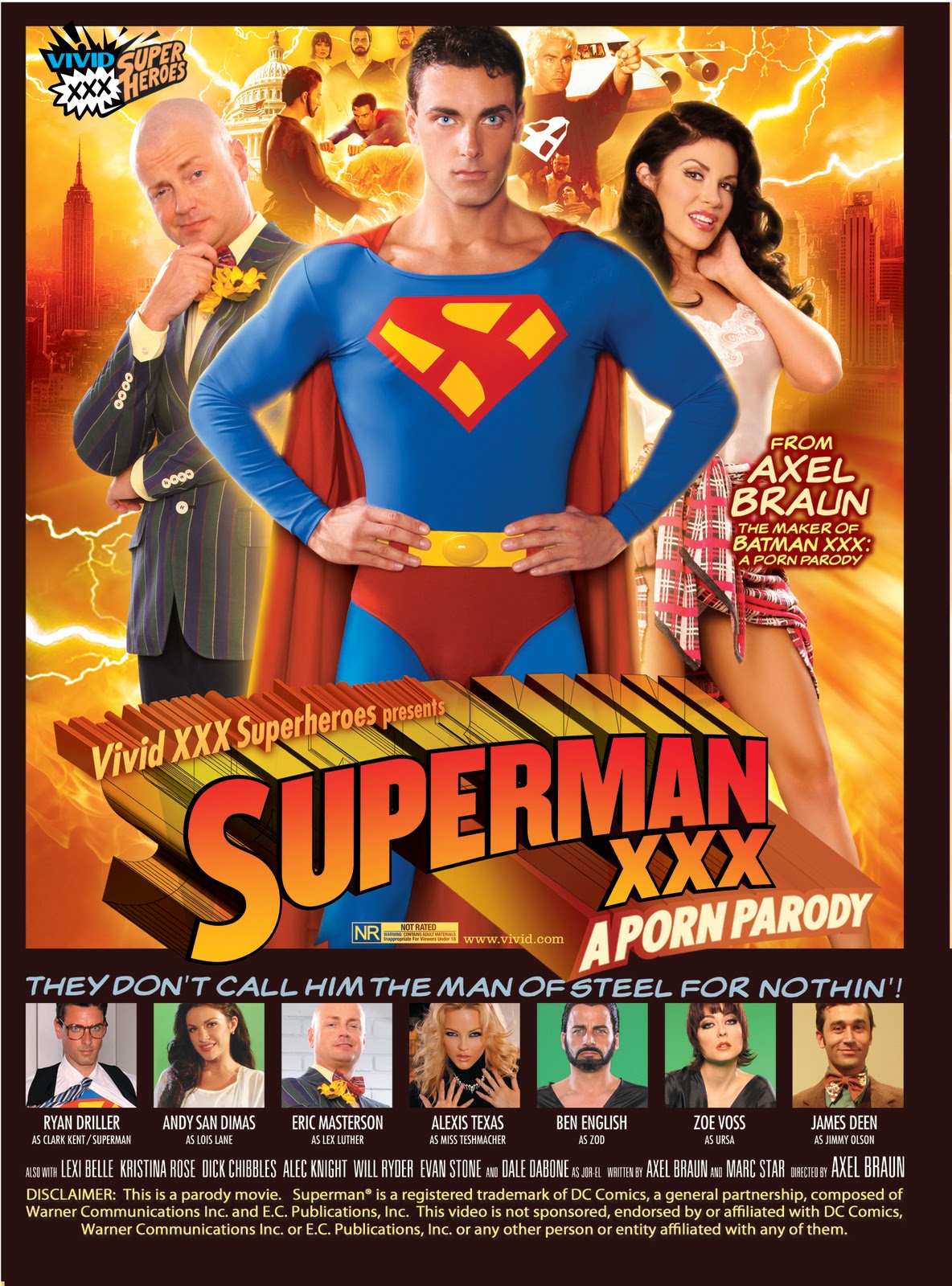 Super hero porn parody