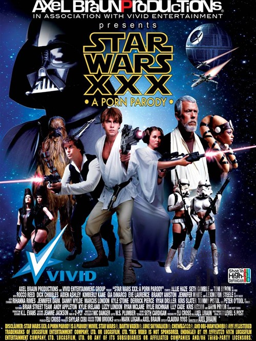 Star wars xxx parody